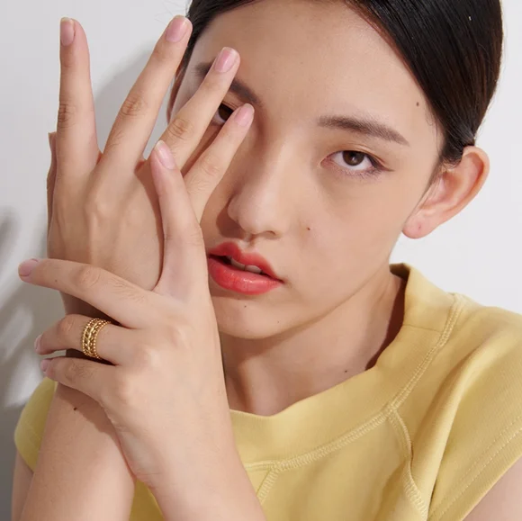 Designer Leaves Adjustable Ring - Picture 5 of 7